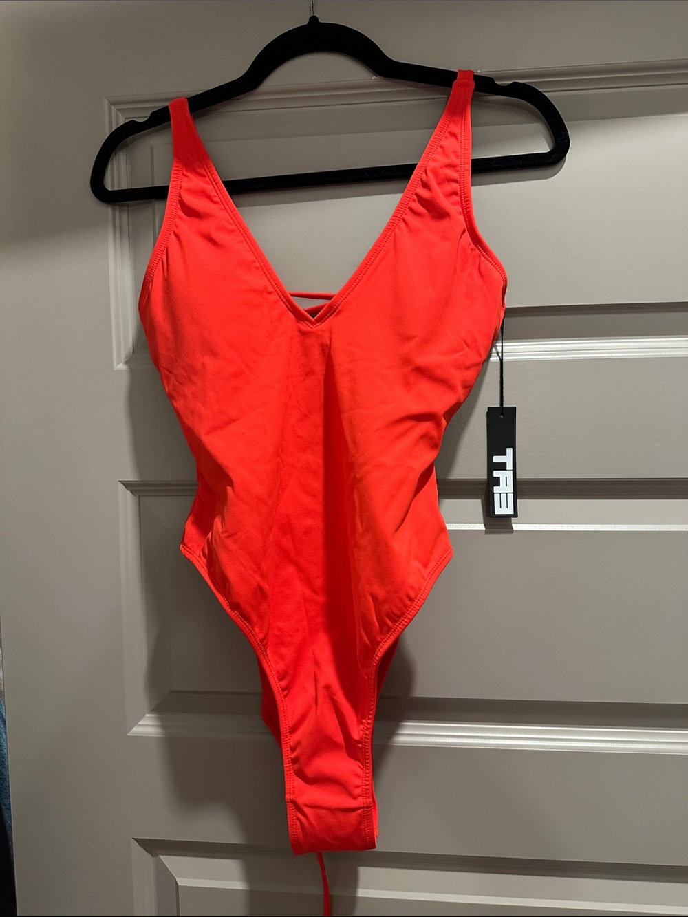 TA3 Hi Cut Plungey One-Piece Swimsuit